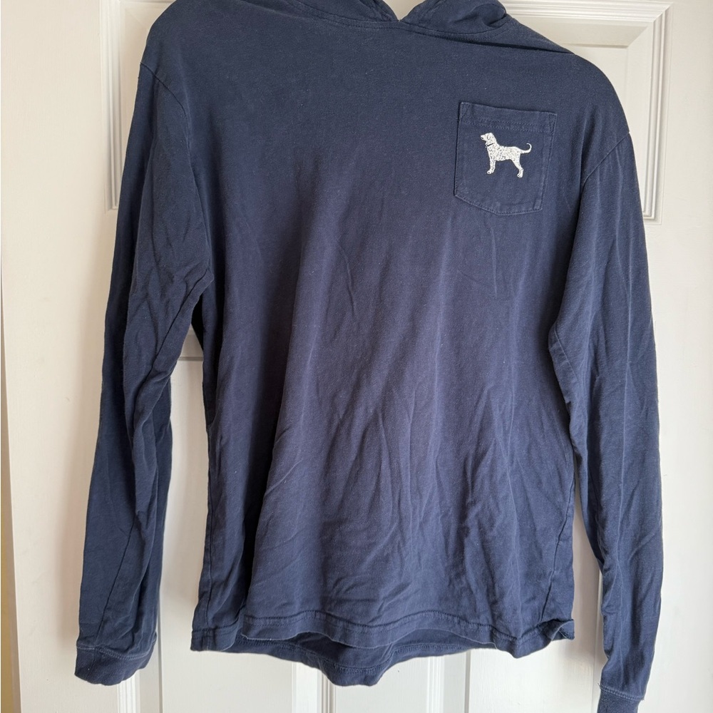 The Black Dog Classic Navy Hoodie